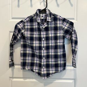 Janie and Jack Plaid Shirt